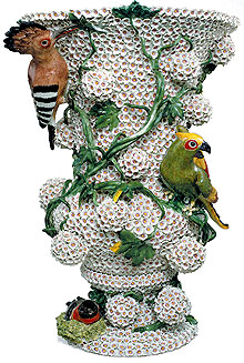 Picture: Snowball vase with birds