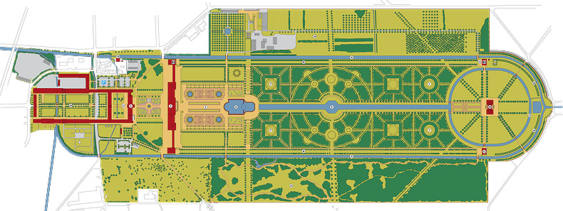 Link to a Plan of Schleißheim palace complex (PDF)