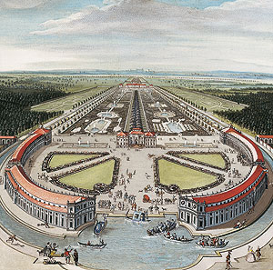 Picture: Idealized view of Lustheim Palace