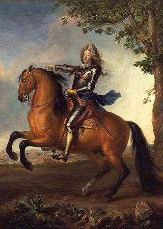 Bild: Kurf&uuml;rst Max Emanuel zu Pferd
