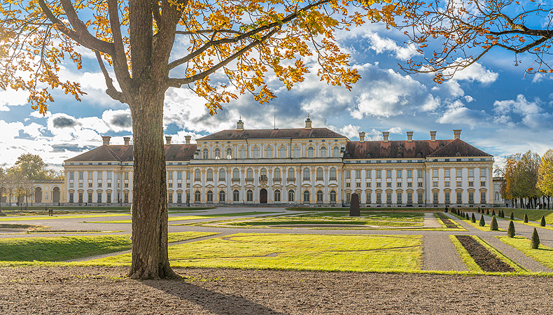 Schleißheim New Palace, garden façade, photo: Bayerische Schlösserverwaltung Picture: Schleißheim New Palace, garden façade