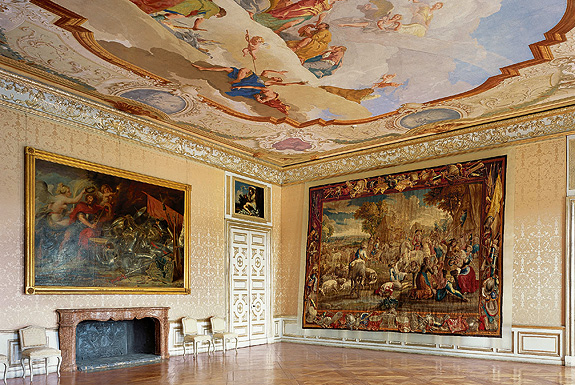 Vorzimmer der Kurfürstin, Foto: Bayerische Schlösserverwaltung Bild: Vorzimmer der Kurfürstin