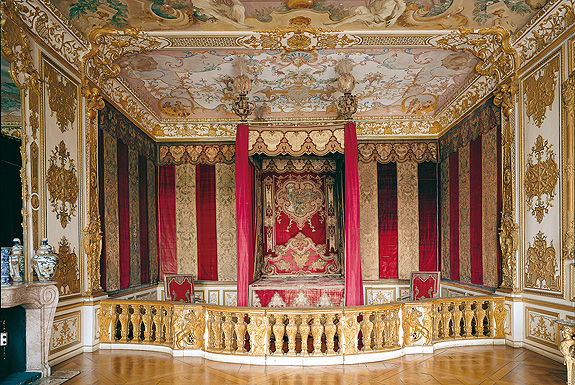 State Bedroom in the Elector's Apartment, photo: Bayerische Schlösserverwaltung Picture: State Bedroom in the Elector's Apartment