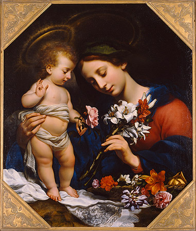 Picture: Madonna and Child, Carlo Dolci