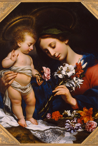 Picture: Madonna and Child, Carlo Dolci